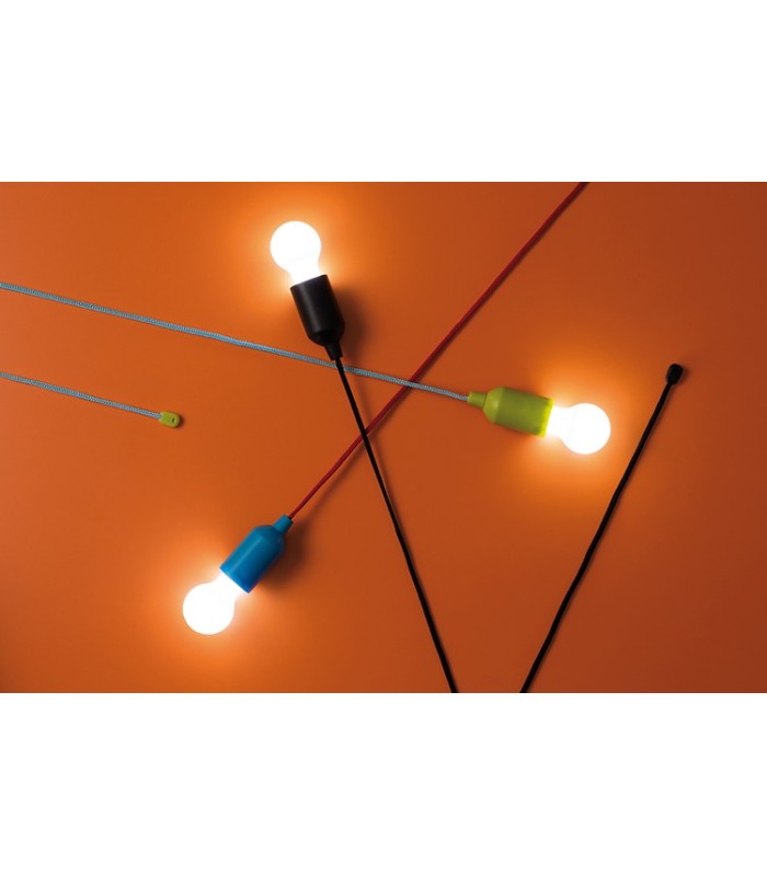 Lampe de suspension bleu