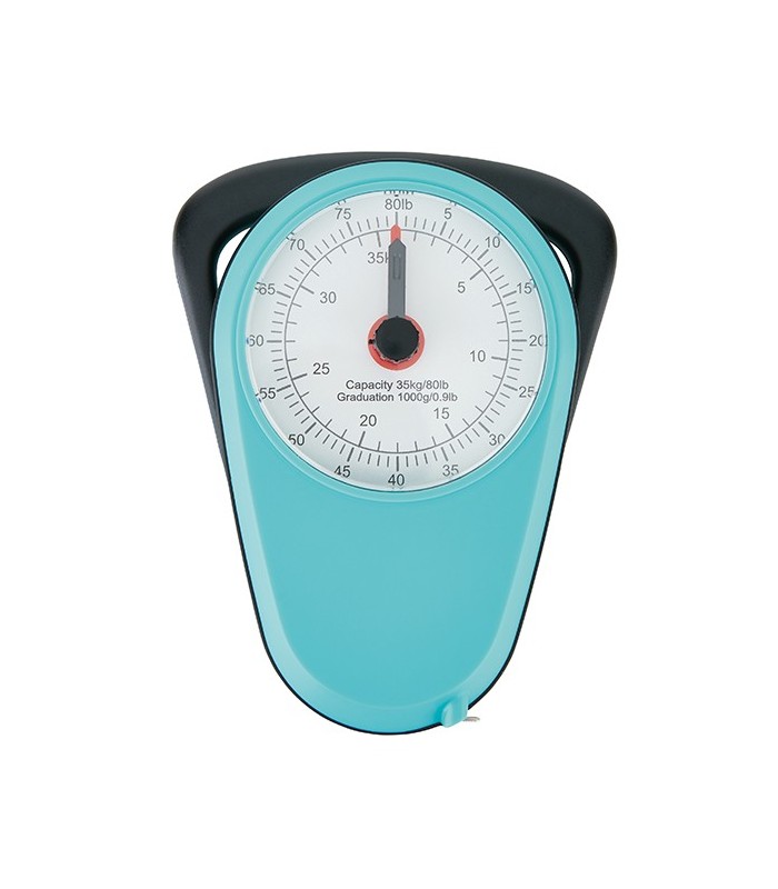 Pèse-bagage manuel bleu