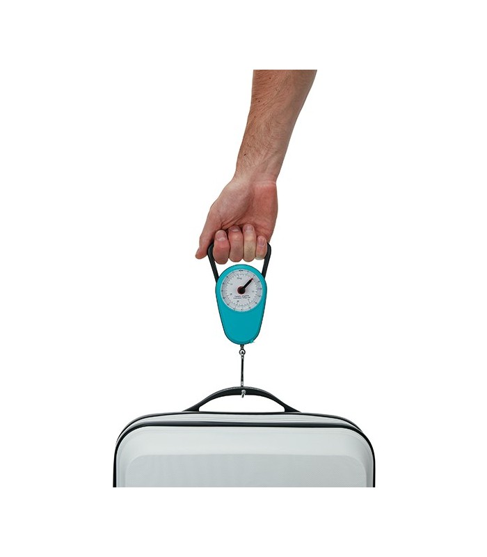 Pèse-bagage manuel bleu