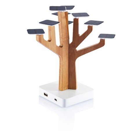 Chargeur solaire arbre 9 feuilles