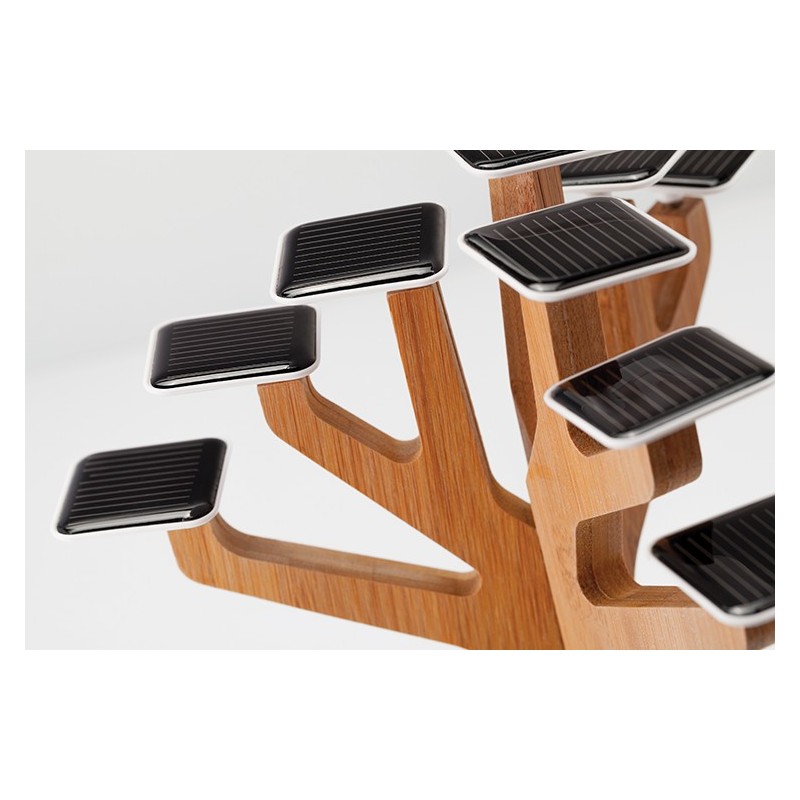 Chargeur solaire arbre 9 feuilles