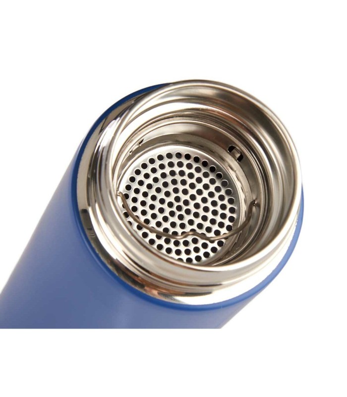 Thermos Écran LED Acier inoxydable Silicone Plastique 400 ml (12 Unités)