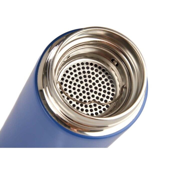 Thermos Écran LED Acier inoxydable Silicone Plastique 400 ml (12 Unités)