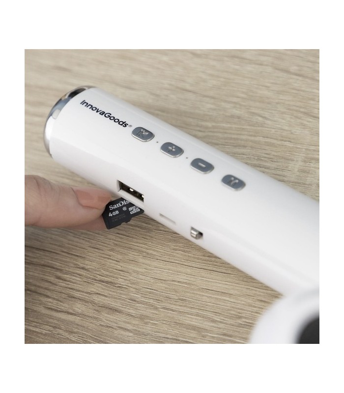 Un haut-parleur blanc sans fil en Forme d'Écouteur Géant