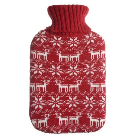 Bouillotte motif Jacquard