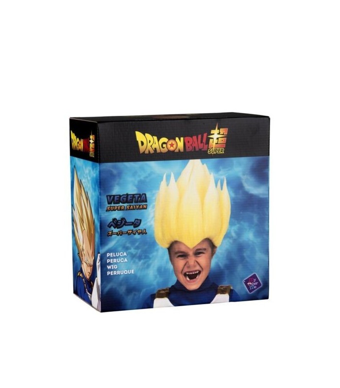 Perruque Super Guerrier Super SAYAN Vegeta Dragon Ball Z