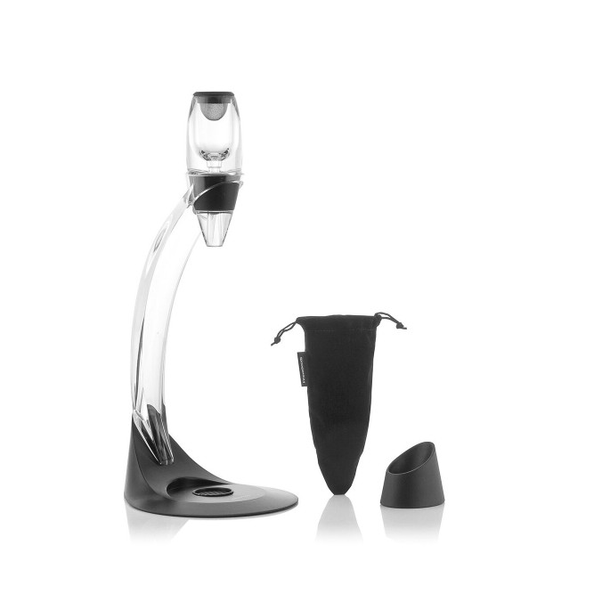 Décanteur à vin professionnel avec support tour et base anti-goutte