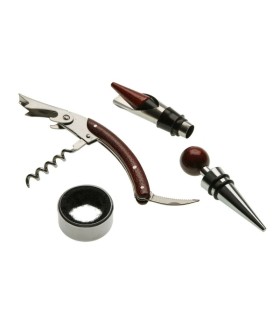 Coffret set d'accessoires pour vin versa