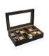 Boîte à montre de collection 12 rangements