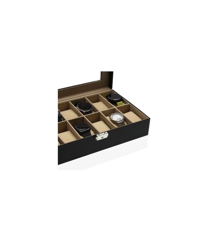 Boîte à montre de collection 12 rangements