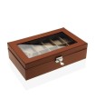 Boîte à montre de collection Marron 12 rangements