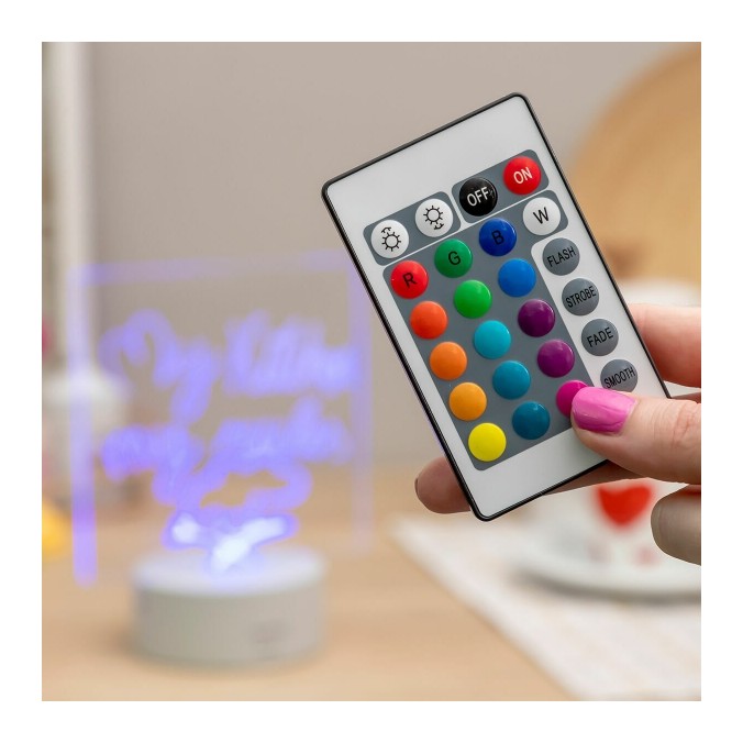 Tableau de Notes éclairage LED Multicolore