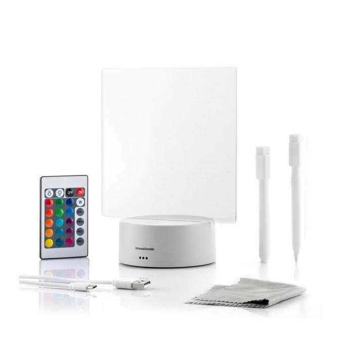 Tableau de Notes éclairage LED Multicolore