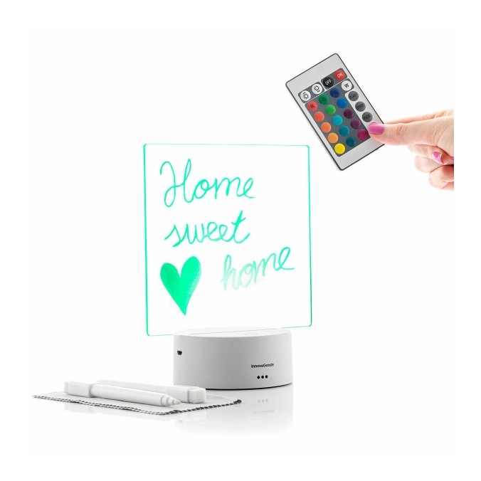 Tableau de Notes éclairage LED Multicolore