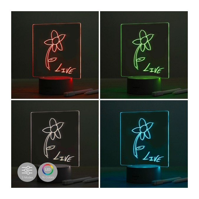 Tableau de Notes éclairage LED Multicolore