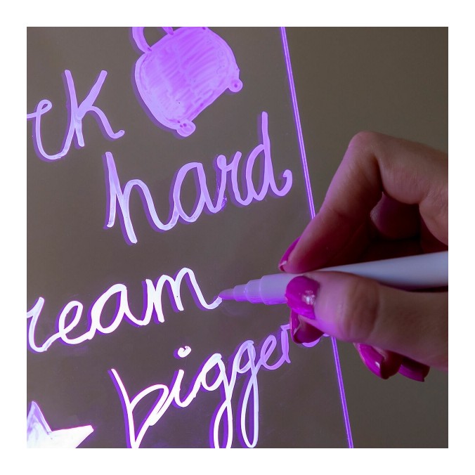 Tableau de Notes éclairage LED Multicolore