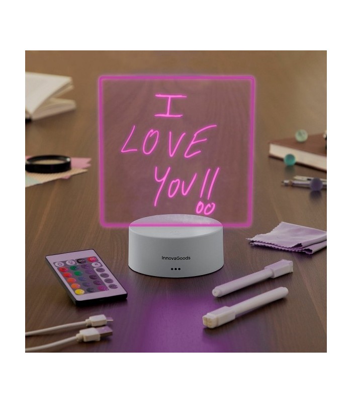 Tableau de Notes éclairage LED Multicolore