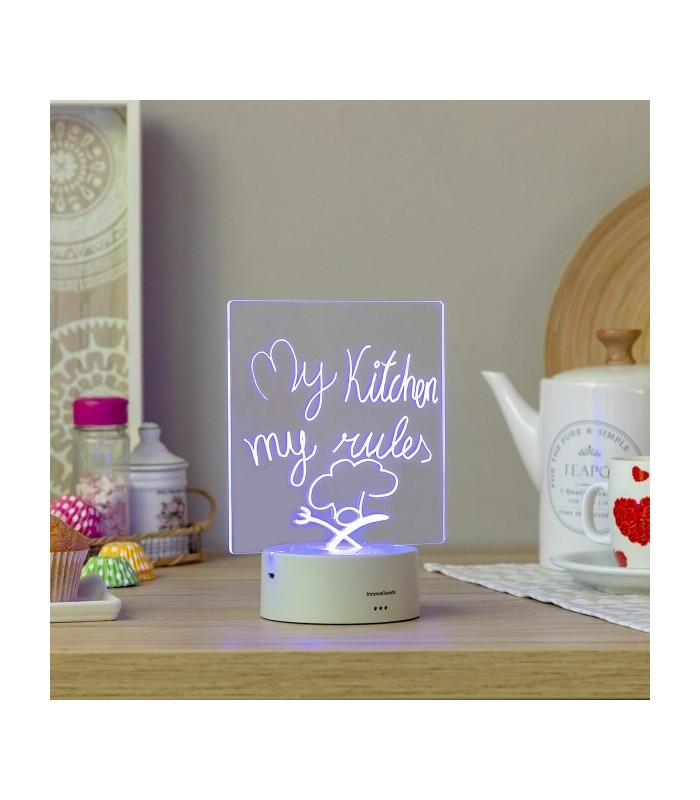 Tableau de Notes éclairage LED Multicolore