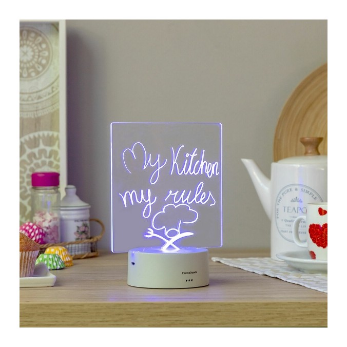 Tableau de Notes éclairage LED Multicolore