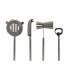 copy of Coffret cocktail en inox 6 pièces, seau à vin