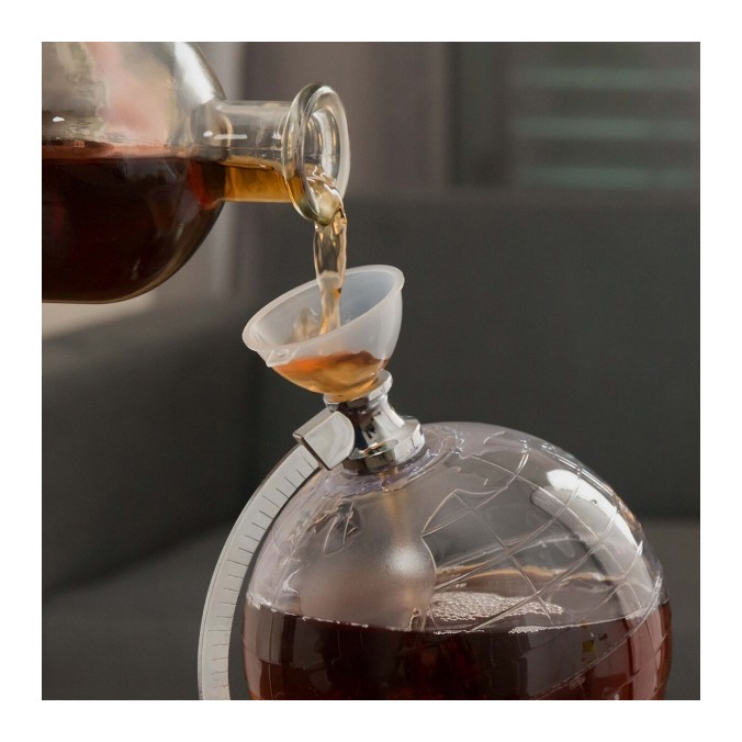 Distributeur de boisson en forme de Globe