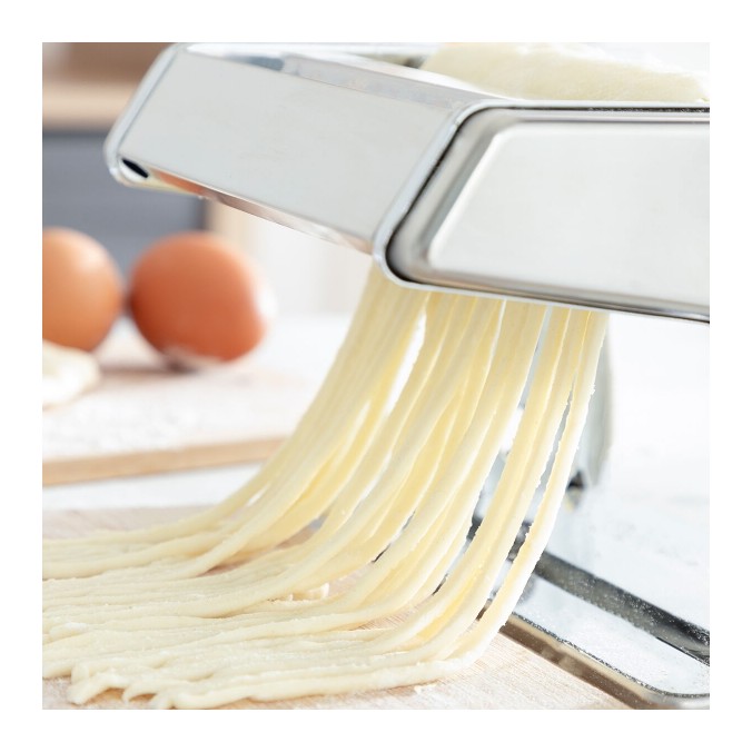 Machine à pâtes fraîches manuelle | 3 rouleaux de coupe