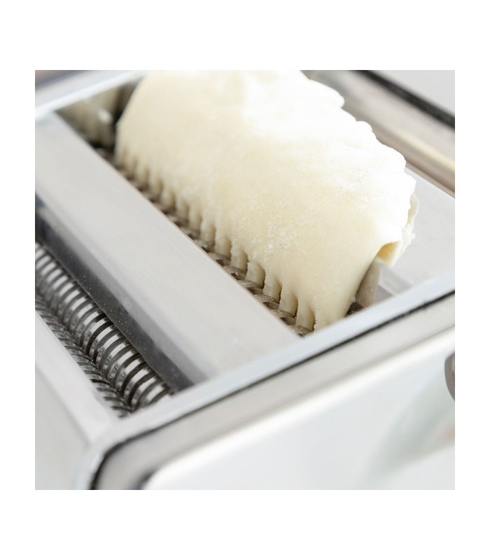 Machine à pâtes fraîches manuelle | 3 rouleaux de coupe