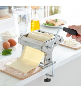 Machine à pâtes fraîches manuelle | 3 rouleaux de coupe