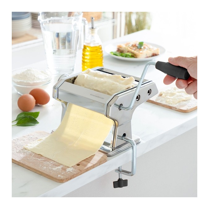Machine à pâtes fraîches manuelle | 3 rouleaux de coupe
