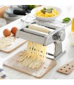 Machine à pâtes fraîches manuelle | 3 rouleaux de coupe
