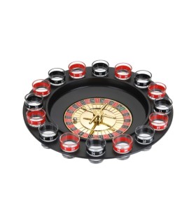 Jeu à Boire Casino Roulette 18 verres