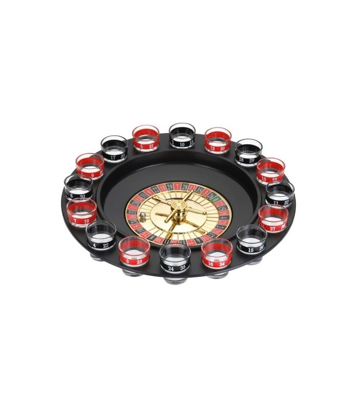 Jeu à Boire Casino Roulette 18 verres