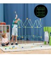 Kit de Construction Fluorescent pour Enfants 155 Pièces