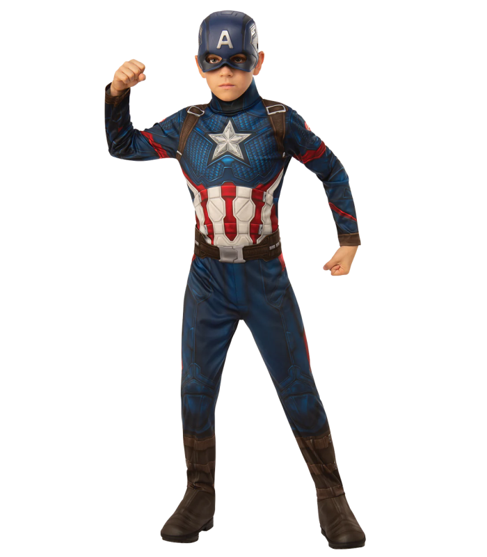 Déguisement Captain America Marvel Garçons 3-4 ans