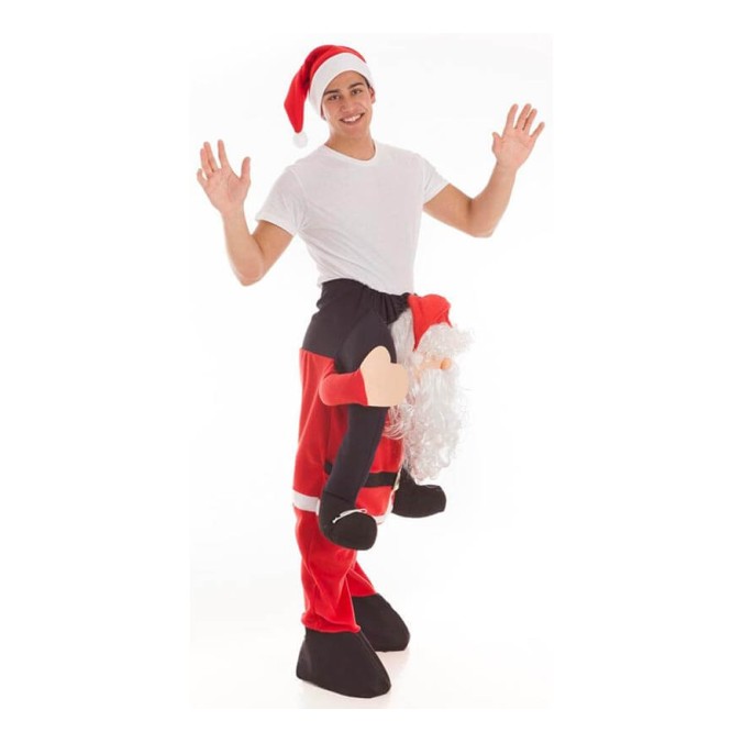 Déguisement illusion père Noël musclé Taille M / L