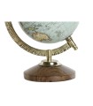 Globe terrestre de style vintage sur socle en bois
