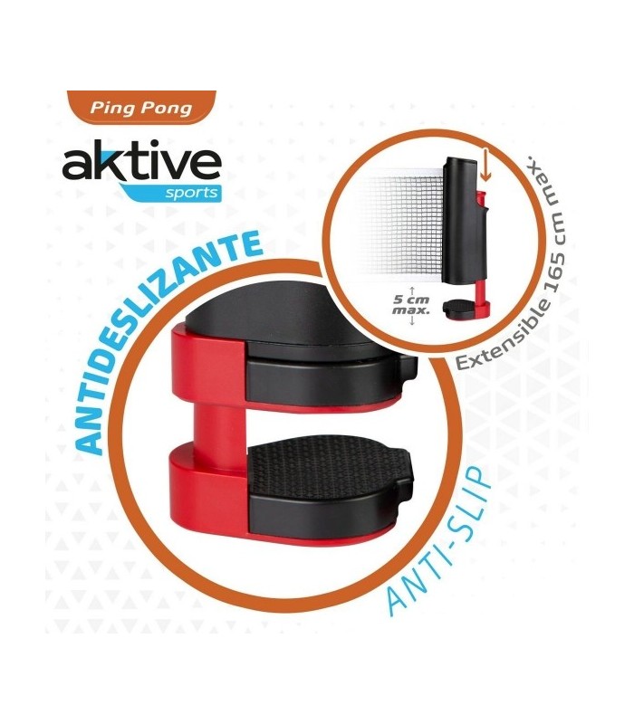 Kit Ping-Pong portable | Filet retractable + Raquettes et Balles