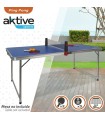 Kit Ping-Pong portable | Filet retractable + Raquettes et Balles