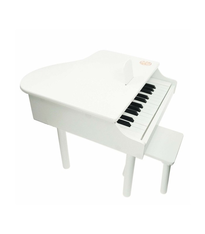 Piano blanc Reig + tabouret pour enfant