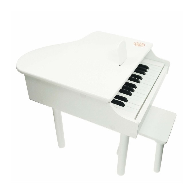 Piano blanc Reig + tabouret pour enfant