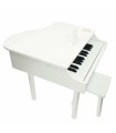 Piano blanc Reig + tabouret pour enfant