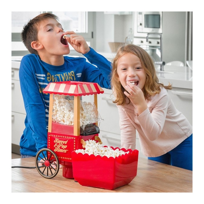 Machine à popcorn Chariot Sweet & Pop Times