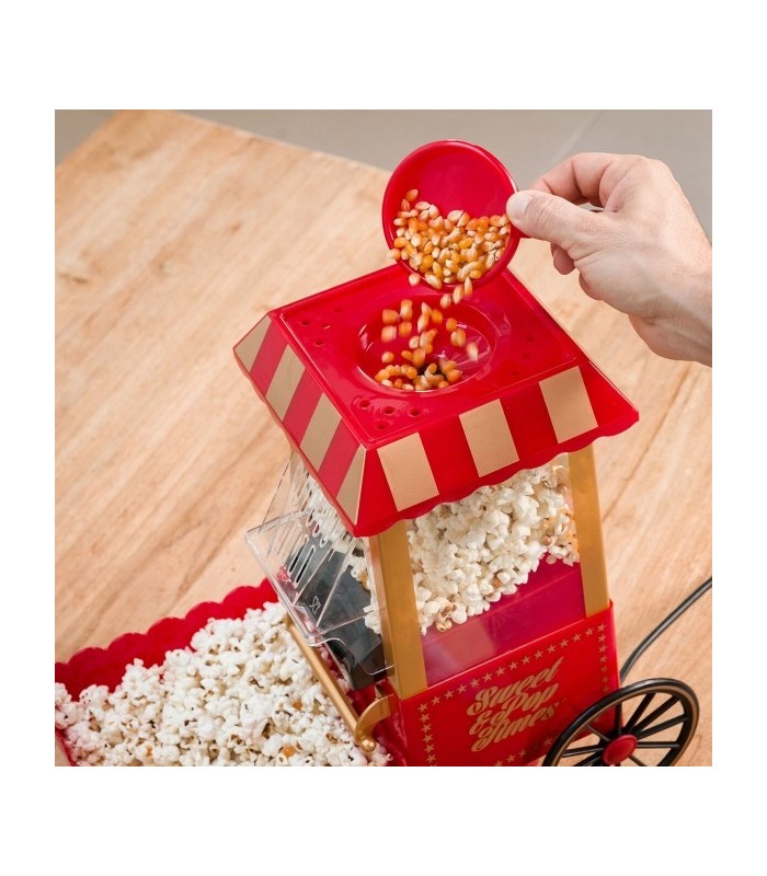 Machine à popcorn Chariot Sweet & Pop Times