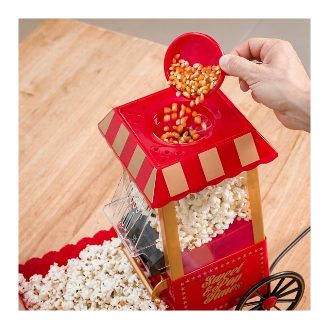 Machine à popcorn Chariot Sweet & Pop Times