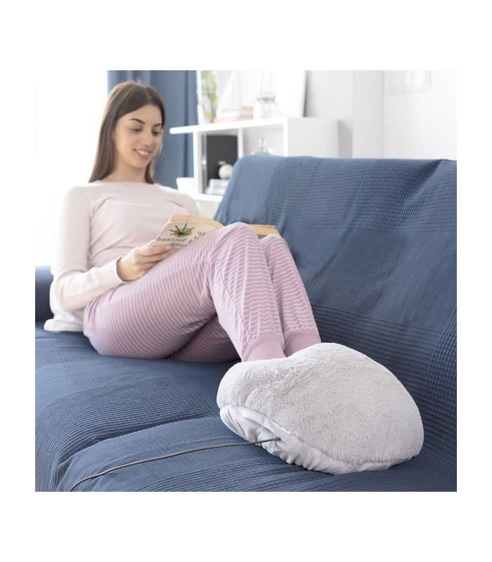 Chauffe-Pieds Électrique 2-en-1