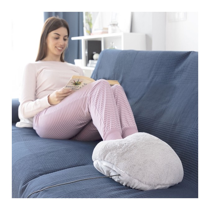 Chauffe-Pieds Électrique 2-en-1