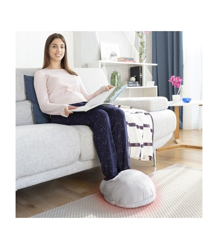 Chauffe-Pieds Électrique 2-en-1