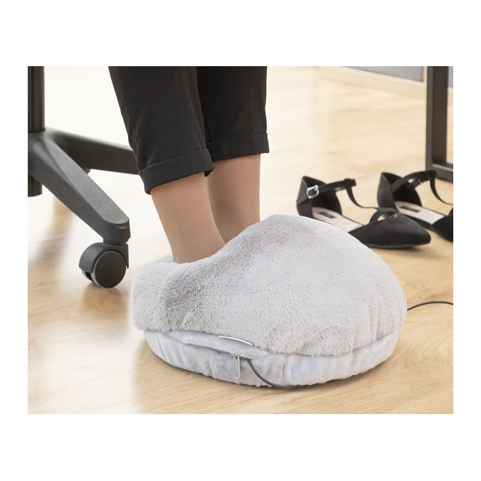 Chauffe-Pieds Électrique 2-en-1