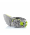 Ceinture porte-bébé évolutive grise avec 2 poches