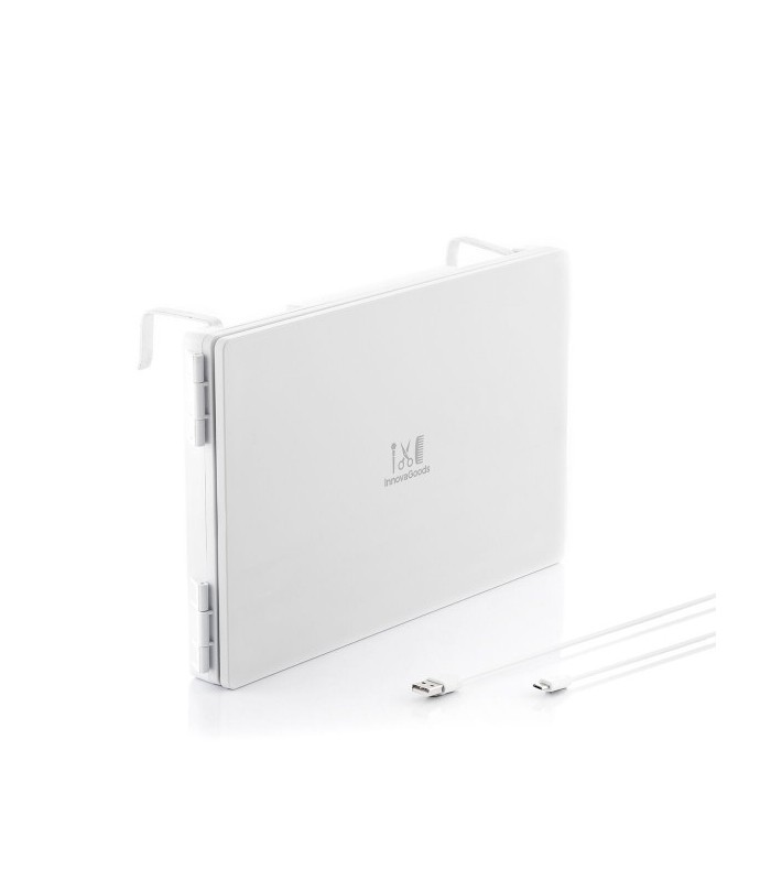 Miroir LED mural dépliable à 360°